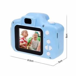 X2 mini câmera de vídeo digital para crianças, presente de aniversário, mini câmera digital de 2 polegadas para meninos com câmera fotográfica, brinquedos para presente