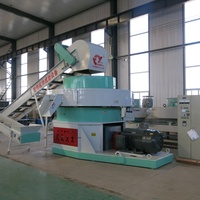 TIANTAI Machine de presse à briquettes en bois de bagasse de sciure de bois à moteur 6000-10000 kg/h 380V