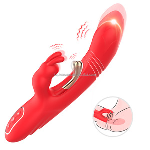 Vibrador de Conejo de Silicona de Grado Alimenticio, Resistente al Agua, Recargable por USB, Juguete Sexual para Adultos, Productos de Masaje Femenino - Product Image 3