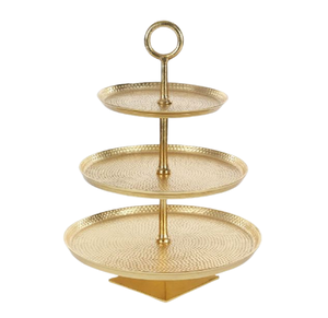 Support à gâteau en métal personnalisé, présentoir à pâtisserie décoratif, de fête, fabriqué par et exportation - Product Image 1