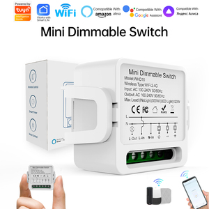 Sixwgh thông minh <span class=keywords><strong>Wifi</strong></span> Dimmer chuyển đổi 500W thời gian điều khiển bằng giọng nói Alexa/Google không có rewiring cần thiết cho LED/sợi đốt hệ thống nhà thông minh - Product Image 2