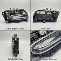 Maniglia Nascosta in Metallo di Alta Qualità per Mercedes-Benz Classe S W223 S350 S400 S480 S580, Accessori Auto Esterni
