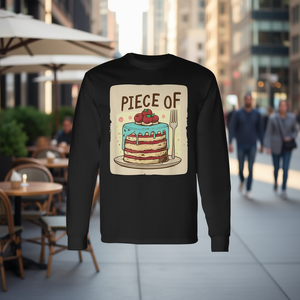 T-shirt à col rond motif dessin animé urbain moderne, coupe classique légère, manches courtes ou longues, idéal pour les tenues promotionnelles - Product Image 3