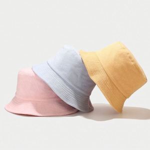 Sombreros de tela coloridos unisex, plegables, tipo capuchón, gorra, gorro, para mascotas, tipo cubo, para sol, playa, piscina, sombrero de pescador, Heeft Tiene Har - Product Image 2