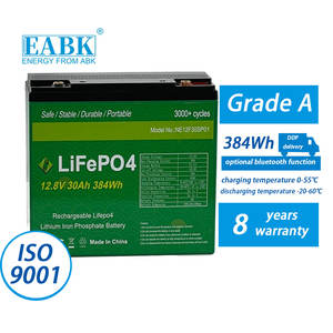 Ebak Solar Energy Storage System für 200Ah 300Ah Rack mit BMS 4S 12V Schutz Hohe Kapazität 12V 30Ah LiFePO4 Akku - Product Image 4