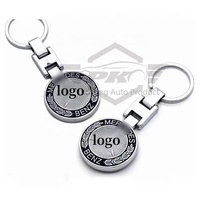 Llavero con Emblema Metálico para Autos Hyundai, Ford, Fiat, Seat, Mitsubishi, Peugeot, Mazda, Citroën, Chevrolet, Kia, Skoda, SAAB, ALFA ROMA