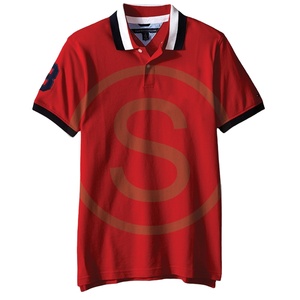 Camiseta personalizada para hombre, Polo de manga corta con solapa a rayas, nuevo diseño, venta al por mayor, 2020 - Product Image 1