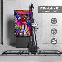 Machine à peinture de graffitis pour parking, machine à peinture au sol 3D, imprimante murale extérieure, petite imprimante UV, entièrement automatique, 5D, 220v