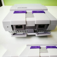Consola de Videojuegos Mayorista Mini Clásica HD Super SNES para TV con 21 Juegos Clásicos Integrados, Enchufe EU/US, Soporte Multijugador y Descarga con Tarjeta TF