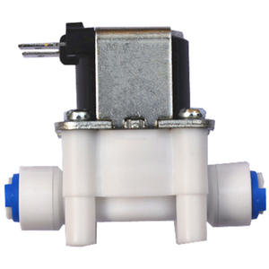 Miniature 1/2-Point Valve d'admission solénoïde à raccord rapide pour petites machines à eau pure, pièces de distributeur d'eau - Product Image 1