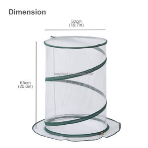 تويست يصل المحمولة قابلة للطي الخضار تنمو خيمة جولة حديقة صغيرة يطفو على السطح الدفيئة لحامي النباتات وغطاء الصقيع - Product Image 3