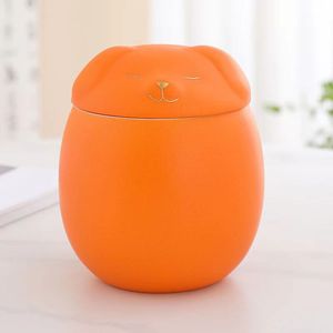 Köpekler için yüksek kalite toptan Pet Urns kedi köpek tasarımları renkli seramik buzlu Pet köpek <span class=keywords><strong>Urn</strong></span> - Product Image 5