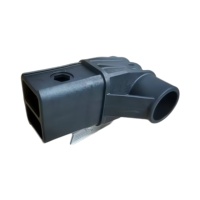 Pièces moulées par injection personnalisées, pièces automobiles en plastique ABS multi-types, finition polie multi-cavités, impression de logo personnalisée TLM