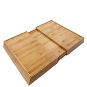 Organizador de Cubiertos de Bambú para Cajones, Organizador de Utensilios de Cocina, Precio Competitivo y Duradero - Product Image 2