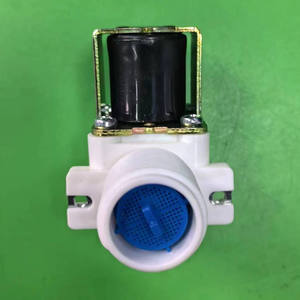 Vanne solénoïde d'arrêt d'eau verticale 1/6\" 16mm pour lave-linge, vanne de contrôle d'admission - Product Image 3