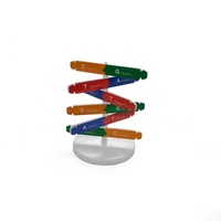 Modèle structurel d'ADN 4Biolab, aide pédagogique de biologie intermédiaire, modèle génétique humain, modèle de structure de la double hélice de l'ADN