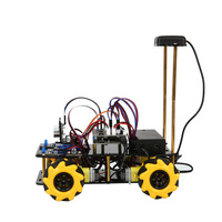 Kit de Educación STEM ACEBOTT con Rastreo GPS IoT ESP32 4WD, Kit de Inicio de Coche Robótico Inteligente Programable para Arduino