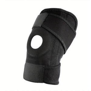 Fitness <span class=keywords><strong>genou</strong></span> soutien rotule ceinture élastique Bandage bande Sport sangle genouillères bande de protection pour genouillère - Product Image 4