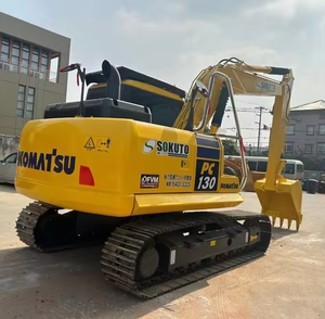 Excavadora de orugas usada japonesa original de 13 toneladas, Komatsu PC130 excavadora de orugas, precio barato - Product Image 3