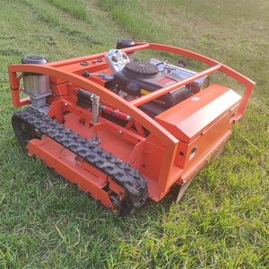 Máy cắt cỏ không quay Máy cắt cỏ điều khiển từ xa bánh xích khí cỏ dại ăn Máy cắt cỏ robot nhỏ - Product Image 4