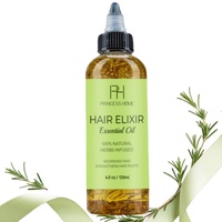 Minyak Elixir Rambut 60ml dengan Logo Custom, Menutrisi Kulit Kepala, Memperbaiki Ujung Rambut Kering dan Bercabang, Meningkatkan Kilau, Perawatan Rambut untuk Semua Jenis Rambut