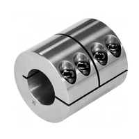 Personnalisation en gros d'usine Accouplement d'arbre rigide en alliage d'aluminium monobloc pour moteurs Échantillons gratuits approvisionnement ponctuel