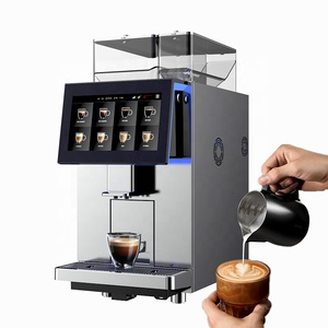 Máquina de Café Espresso Comercial de Alta Resistencia 2025, con Doble Tolva de Granos, Totalmente Automática, Ideal para Oficinas - Product Image 3