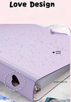 Álbum de Fotos Coleccionable con Anillas, Carpeta KPOP A5, Álbum para Photocards de Kpop