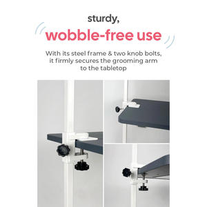 HEDYS GROOMING - Cubierta Redonda Antideslizante de Silicona para Eliminar el Pelo de Mascotas (Rosa Marino) - Product Image 2