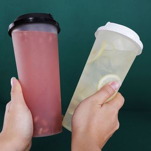 Gobelets en plastique PP jetables avec logo personnalisé - Gobelets transparents pour thé à bulles et boissons froides, compatibles avec la vodka, design Go Dabba - Product Image 4