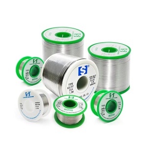 Fil de soudure en étain sans nettoyage à âme de flux 0,6 mm 2,0 m, fil de soudure à âme de plomb haute pureté, fil de soudure électrolytique - Product Image 1