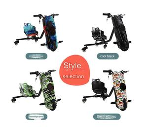 맞춤형 OEM 어린이용 <span class=keywords><strong>3</strong></span>륜 크레이지 전동 드리프트 트라이크 스쿠터 1/10 드리프트 트라이크 (20인치 350W 파워 PU 휠 드리프트 카트 360 36V) - Product Image 4
