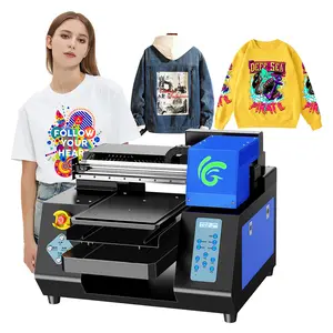 Colorsun's new 2840 dtg printer 12-color double-head XP600 is suitable for any color fabric T-shirt printing machine