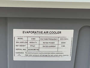 <span class=keywords><strong>Climatiseur</strong></span> solaire de fenêtre AOYCN Ac/dc - Product Image 5