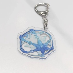 Wowei trò chơi genshin tác động nhân vật hai mặt vướng víu Acrylic Laser Keychain Mặt dây chuyền Túi Quà Tặng quyến rũ - Product Image 6