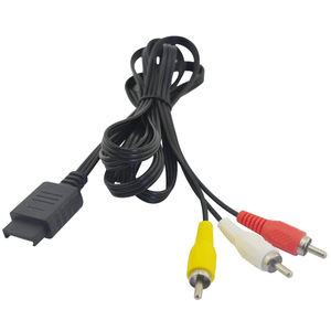 Câble audio vidéo 1,8 m pour <span class=keywords><strong>PlayStation</strong></span> 1 pour PS 1 Câble audio vidéo AV <span class=keywords><strong>3</strong></span> RCA Adaptateur TV Câble cordon ligne - Product Image 1