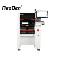 Machine automatique de placement de composants SMT NeoDen9 pour l'assemblage de composants SMD sur PCB, conception en boucle fermée avec grille magnétique en XY