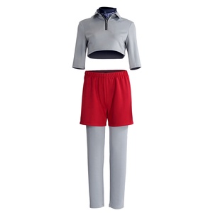 Set Costume Cosplay Ispirato a Eleven per Donne, Stile <span class=keywords><strong>Stranger</strong></span> <span class=keywords><strong>Things</strong></span>, Outfit in 3 Pezzi per Spettacoli Teatrali - Product Image 6