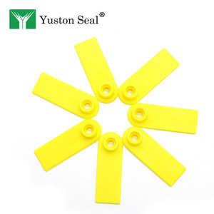 YTET003 <span class=keywords><strong>YUSTON</strong></span> 55*19MM Étiquette d'oreille en TPU de haute qualité pour le suivi du bétail, porcs, vaches, moutons, avec codage laser carré pour la ferme - Product Image 5