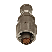 Conector estándar de Rusia 2PM14K4QA2 enchufe macho 2PM serie OD 4mm baquelita blindada + conector Circular aislante de fibra de vidrio