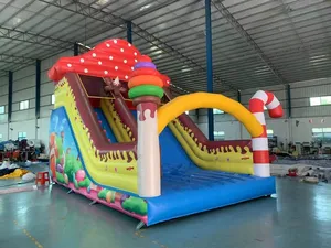 Articles directement du fabricant : Château gonflable pour enfants avec souffleur, structure gonflable en PVC - Product Image 6
