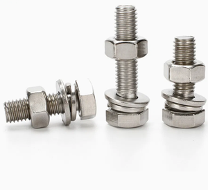 Vis et écrous en acier inoxydable de différentes tailles, résistants à la corrosion, faible MOQ, fabriqués en usine avec assurance qualité - Product Image 3