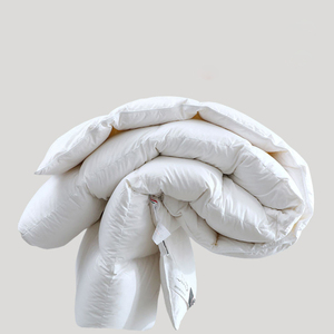 Lujo 5 estrellas terciopelo Hotel pato ganso pluma abajo blanco dormitorio edredones cama funda nórdica colección de Hotel lujo inserción <span class=keywords><strong>individual</strong></span> - Product Image 3