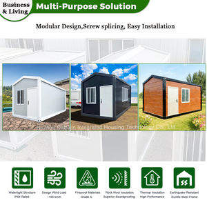 Casa Prefabbricata Modulare in Container 20FT Espandibile con Telaio in Acciaio, Casa Portatile Pieghevole, Elegante Caffetteria con Bancone Bar - Product Image 4