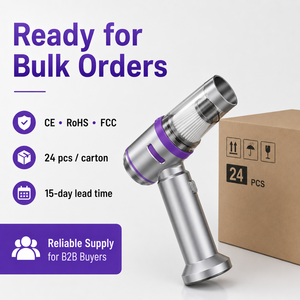 OEM ODM 65W 15kPa 4-in-1 Cordless Handheld <b>Vacuum</b> Cleaner Air Blower Inflator Deflator with Brushless Motor 7 Attachments - Product Image 6