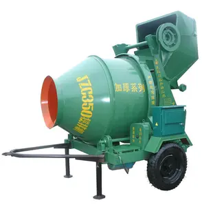 YILI otomatik beton karıştırma makinesi 350L 700L 800L 500 Litre taşınabilir küçük Mini dizel kendinden yükleme beton mikser makinesi