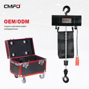 Polipasto eléctrico de cadena de 1 tonelada y 1000kg, polipasto trifásico de aleación de aluminio de 380V para operaciones de elevación de hoteles - Product Image 3