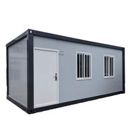 Modulaire Amovible Plat Pack Conteneur Maison Villas Portable En Acier Panneau Sandwich Préfabriqué Moderne Écologique Extérieur