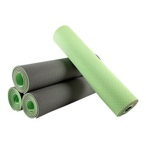 Venta caliente Respetuoso con el medio ambiente de alta calidad antideslizante LOGOTIPO personalizado Diseño de impresión Pinhole Spiracle Air Hole Breath TPE Punching <span class=keywords><strong>Yoga</strong></span> Mat - Product Image 5
