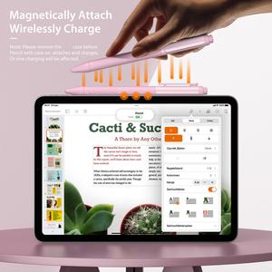 Porte-crayons en silicone à chargement sans fil <span class=keywords><strong>MoKo</strong></span> avec 3 pièces plume anti-dérapante étui à crayons magnétique pour Apple <span class=keywords><strong>Pencil</strong></span> 2nd - Product Image 4